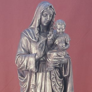 Mary with Child Statue