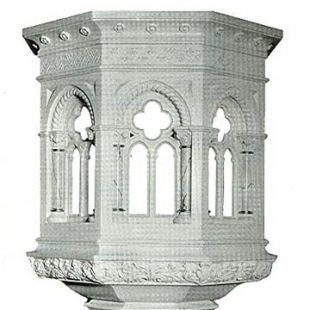 New Marble Pulpit