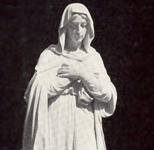 Life Size Marble Statue of Mary - Immaculate Conception