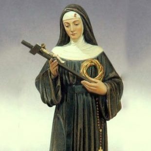 New Statue of St. Rita