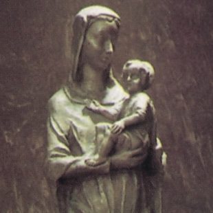Mary with Child Statue