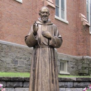 New Bronze Statue of Padre Pio