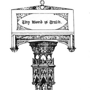 New Wood or Marble Lectern
