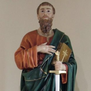 New Hand Carved Marble, Wood, or Bronze Statue of St. Paul