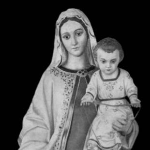 New Hand Carved Marble or Wood Statue of Mary - Our Lady of Mount Carmel