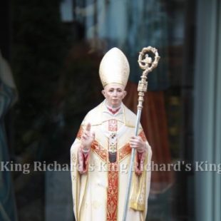 New Hand-Carved Wood Statue of St Alfredo Ildefonso Schuster