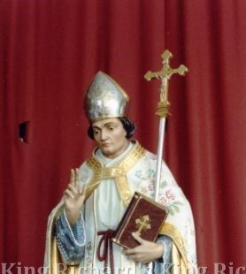 New Hand-Carved Wood Statue of St Antoninus of Florence