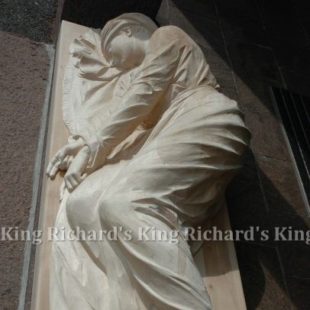 New Hand-Carved Wood Statue of St Cecilia of Rome