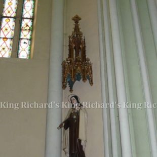 New Hand-Carved Wood Statue of St Dora