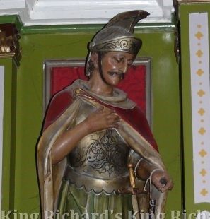 New Hand-Carved Wood Statue of St Florian