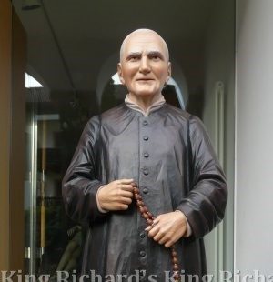 New Hand-Carved Wood Statue of St Gaetano