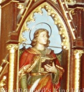 New Hand-Carved Wood Statue of St John the Evangelist