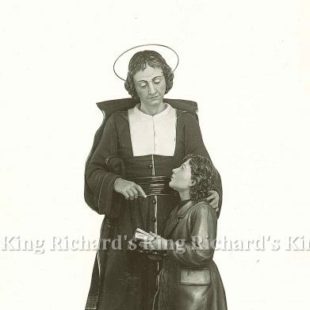 New Hand-Carved Wood Statue of St John de la Salle