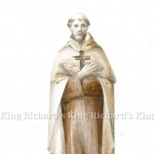 New Hand-Carved Wood Statue of St John of the Cross