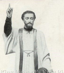 New Hand-Carved Wood Statue of St Peter Claver