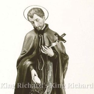 New Hand-Carved Wood Statue of St Peter Claver