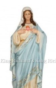 New Beautiful Sacred Heart of Mary Statue