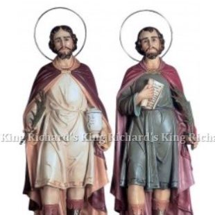 New Beautiful Statue of St Cosmas and St Damian