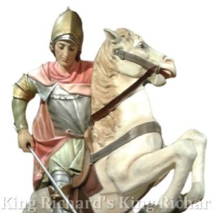 New Beautiful Statue of St George on Horse