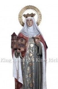 New Beautiful Statue of St Hedwig