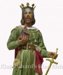 New Beautiful Statue of St Henry the King
