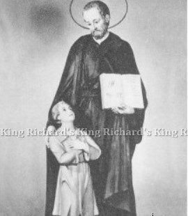 New Beautiful Statue of St Joseph Calasanz with Child