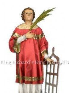 New Beautiful Statue of St Lawrence