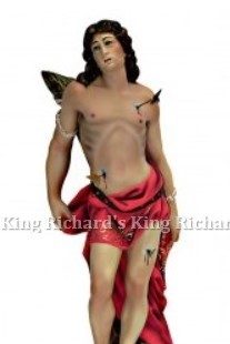 New Beautiful Statue of St Sebastian