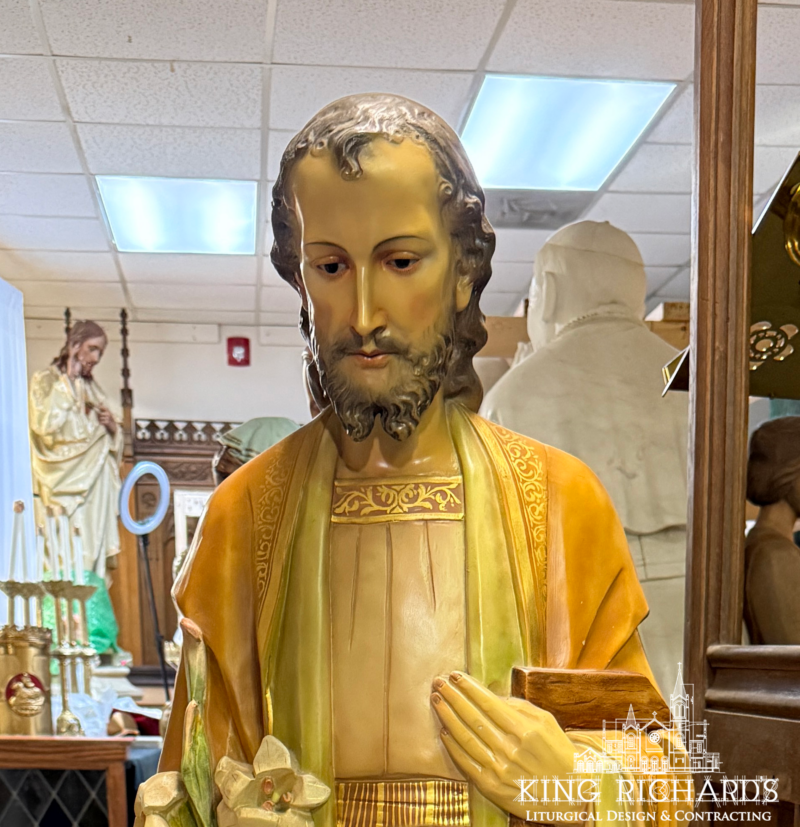 Vintage St Joseph Statue