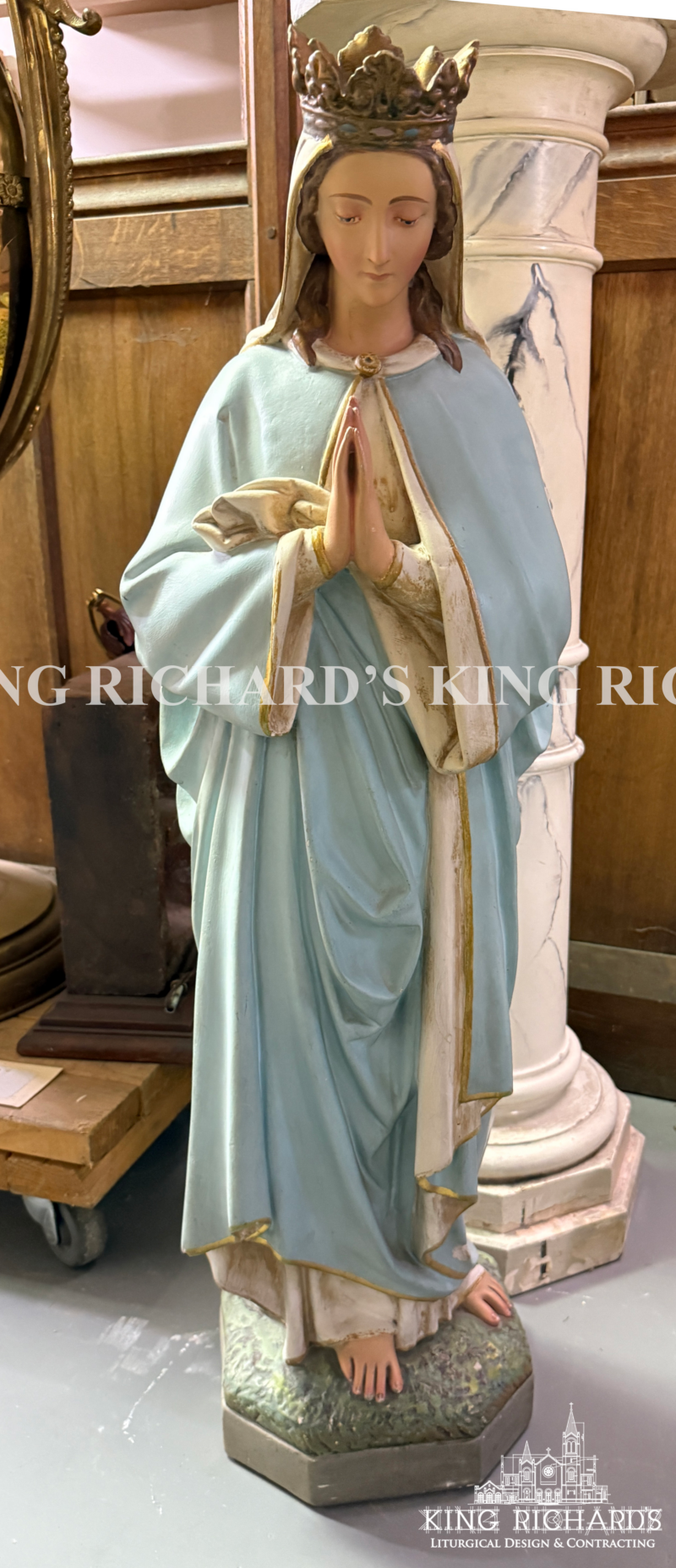 Mary Queen of Heaven Statue - Image 2