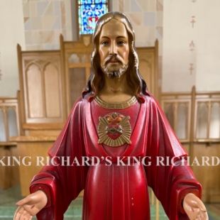 Small Vintage Sacred Heart of Jesus