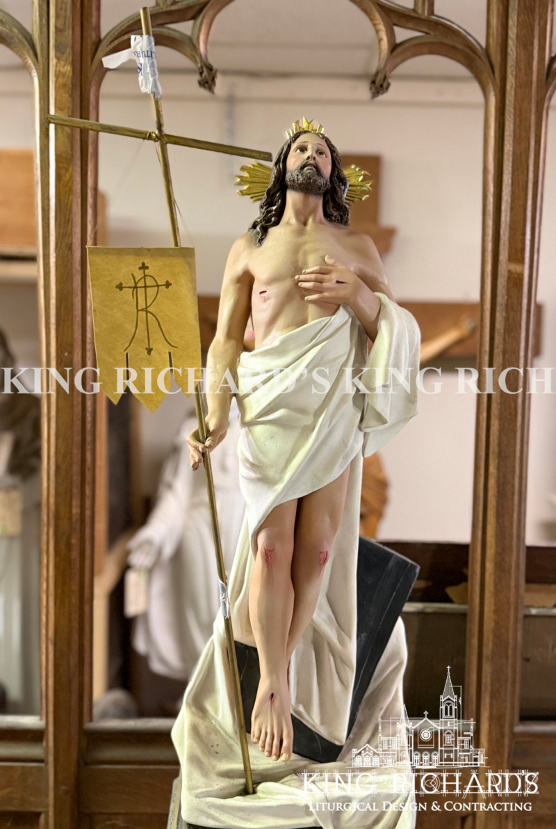 Risen Christ Statue
