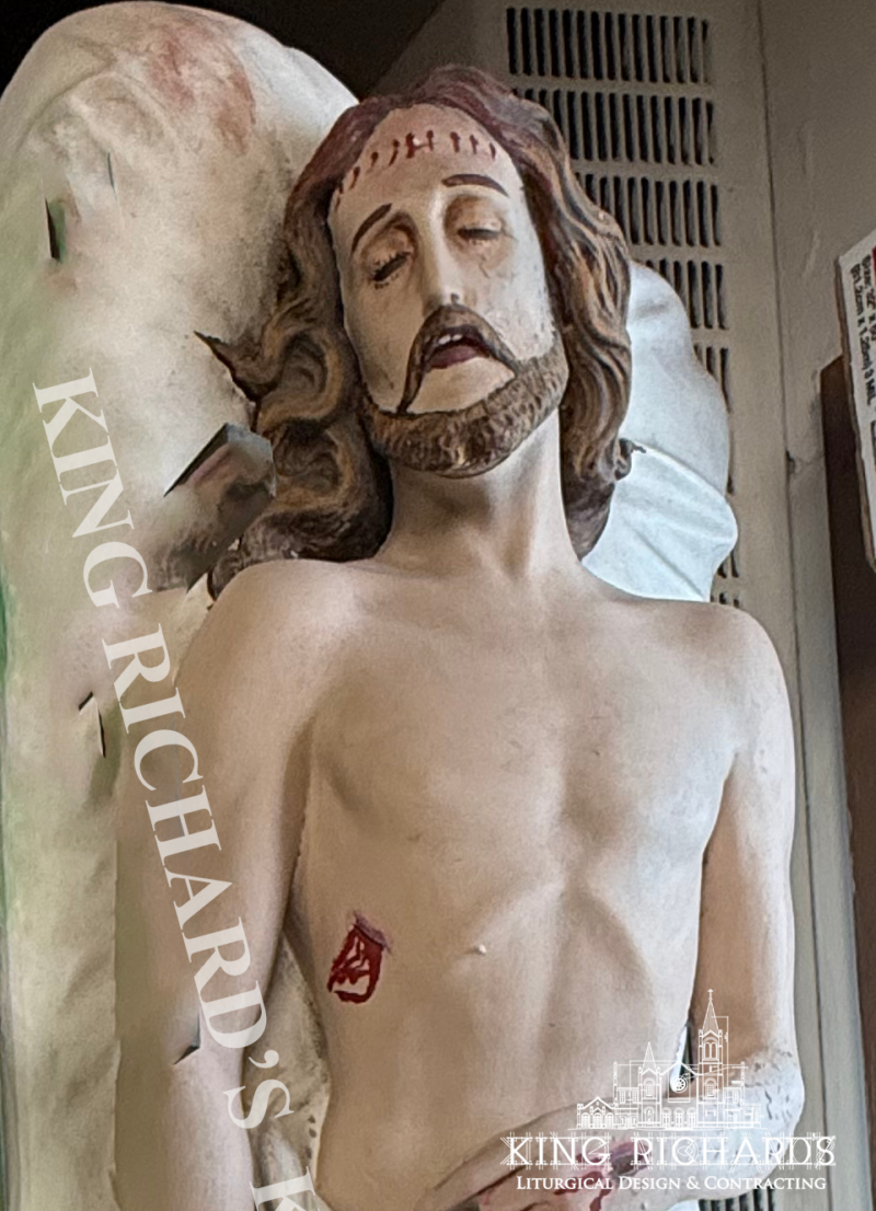 Dead Savior Statue