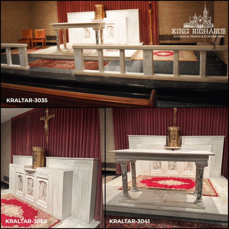 Marble Altar of Sacrifice- Sold as Set - Image 4