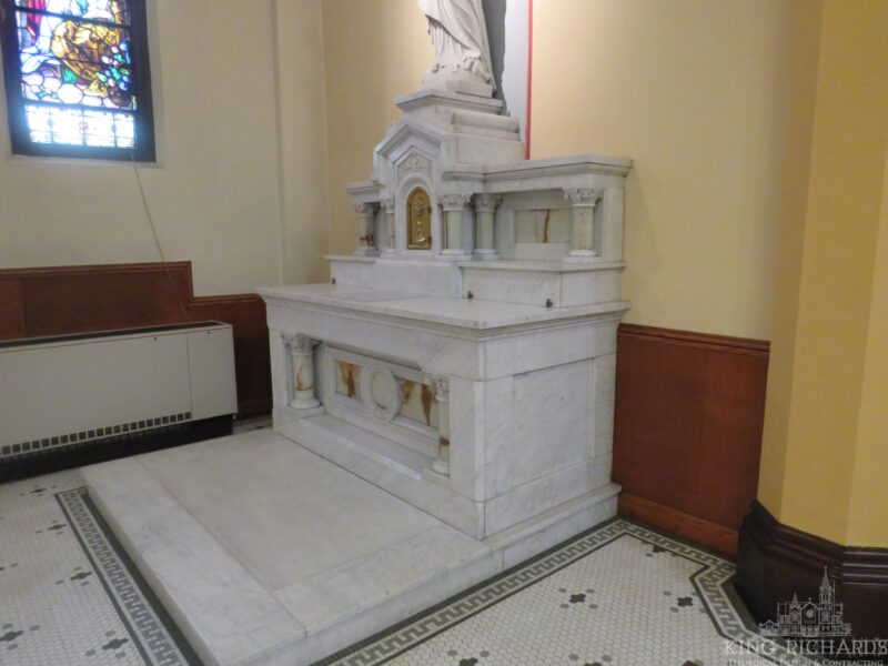Marble Side Altar