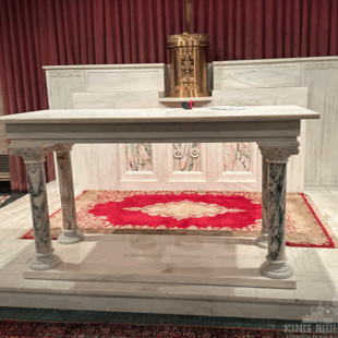 Marble Altar of Sacrifice- Sold as Set