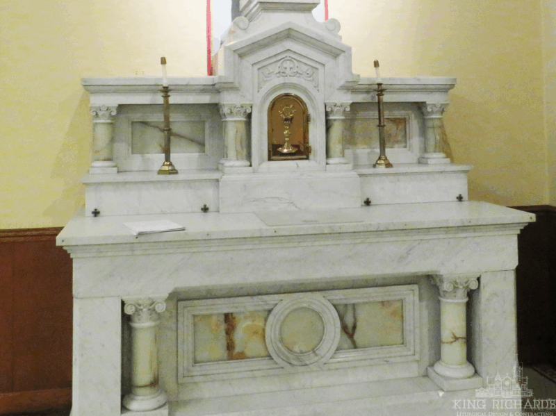 Marble Side Altar - Image 2