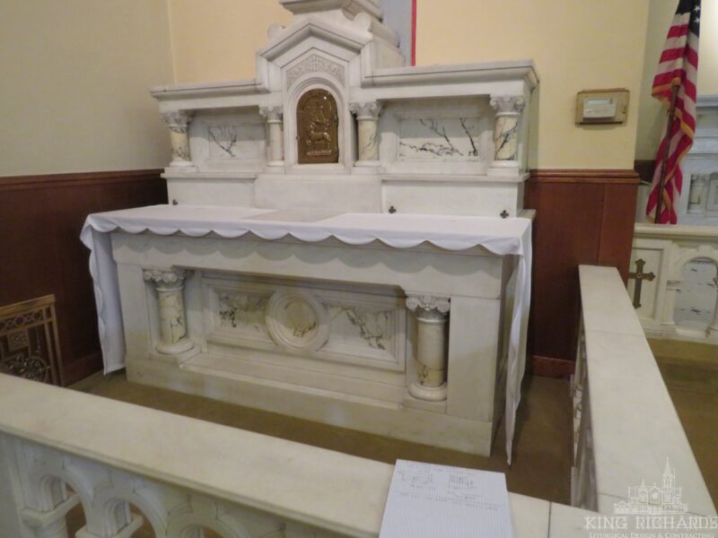 Marble Side Altar