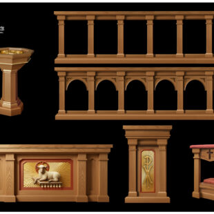 New Custom Wood Furniture Set
