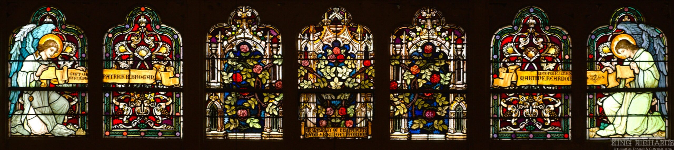 German Zettler Nativity Stained Glass Windows - Image 4