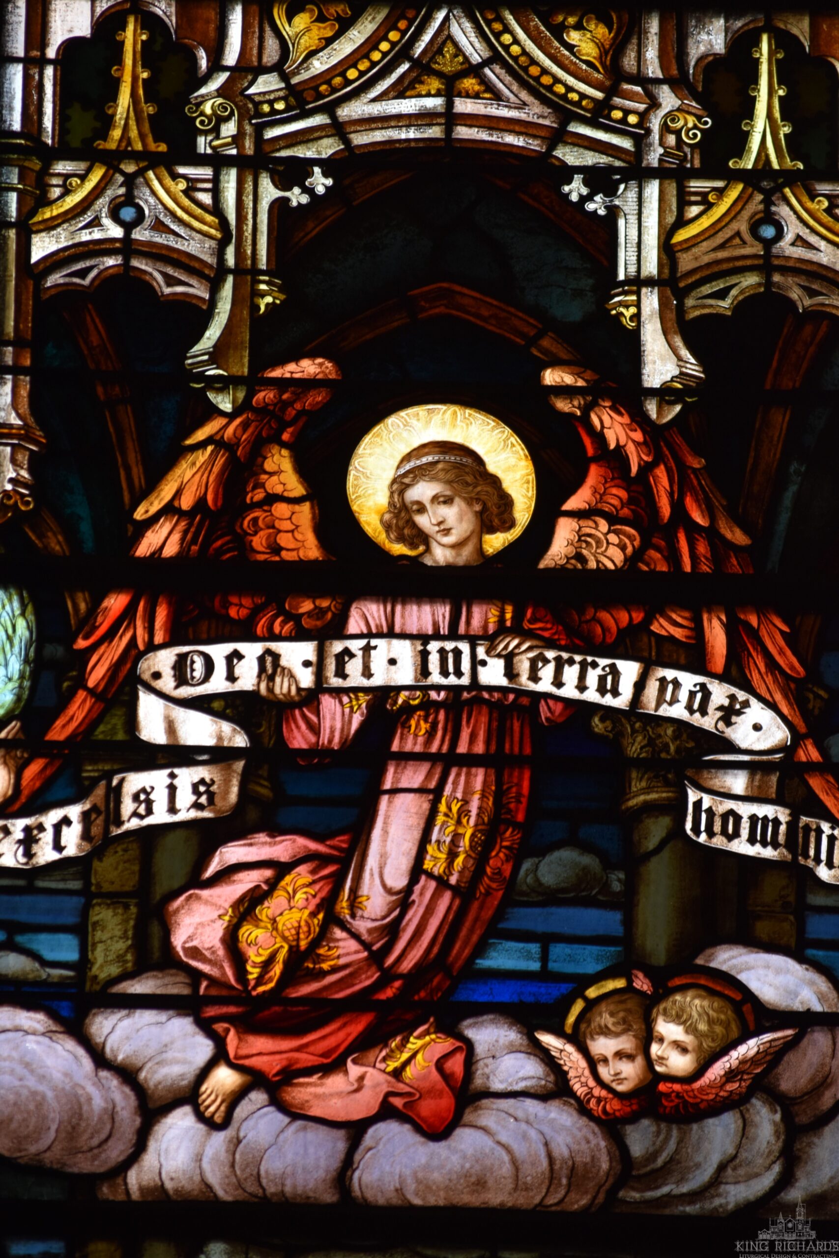 German Zettler Nativity Stained Glass Windows - Image 5