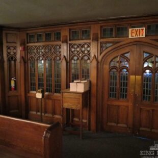 Antique Vestibule Screen