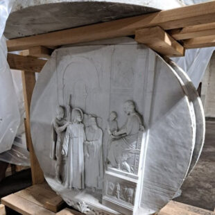 Marble Stations of the Cross