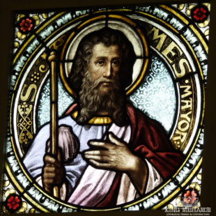 Stained Glass Window of James Major