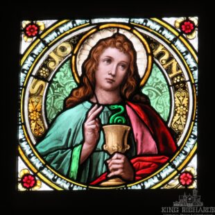 Stained Glass Window of John