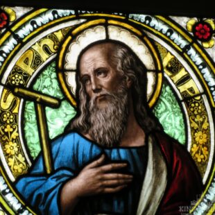 Stained Glass Window of Phillip