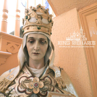 Antique St Gregory the Great Statue