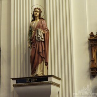 St. Lucy Statue