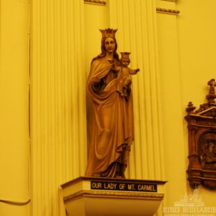 Our Lady of Mt Carmel Statue