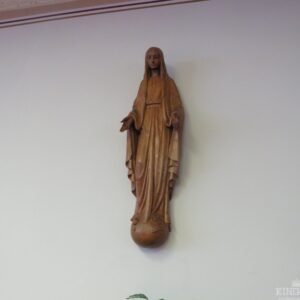 Alternative view of Our Lady of Grace Statue